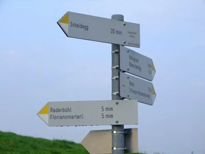 Wegweiser zum Floriansmarterl