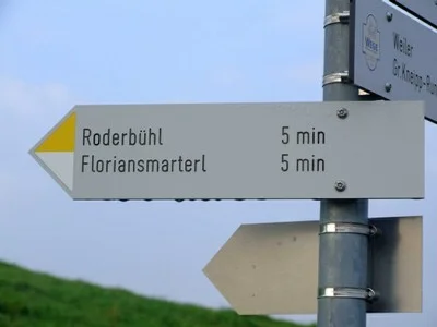 Wegweiser zum Floriansmarterl